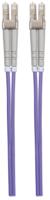 Intellinet 751162 Glasvezel Optische vezel Aansluitkabel 3.00 m Lila, Violet [1x LC-stekker - 1x LC-stekker] 50/125 µ Multimode OM4 - thumbnail