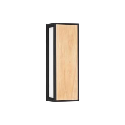 Lyora WandlampAstral antraciet met hout - 9030633