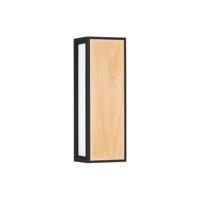 Lyora WandlampAstral antraciet met hout - 9030633 - thumbnail