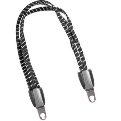 Qibbel Widek triobinder rvs beugels 28" zw/steengrijs/wit op kaart