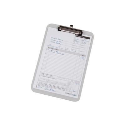 Klembord ABS met aftrekbare haakoog DIN A4 grijs EICHNER