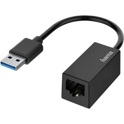 Hama USB 3.2 Gen 1 (USB 3.0) Netwerk Adapter 1 Gbit/s