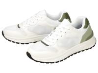 esmara Dames sneakers (Wit/groen, 38) - thumbnail