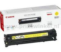 Huismerk Toner voor Canon 716 (1977B002) Geel - thumbnail