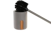 Toiletborstel DKD Home Decor 9,5 X 9,5 X 36,5 CM Natuurlijk Grijs Cement - thumbnail