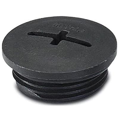 Phoenix Contact 1415208 A-INSP-M32-65N-P-BK Blindstop Met O-ring M32 x 1.5 M32 PA 10 stuk(s)