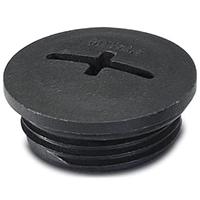 Phoenix Contact 1415208 A-INSP-M32-65N-P-BK Blindstop Met O-ring M32 x 1.5 M32 PA 10 stuk(s) - thumbnail