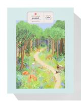 HEMA Legpuzzel 70x50cm 1000 stukjes boswandeling met dieren - thumbnail