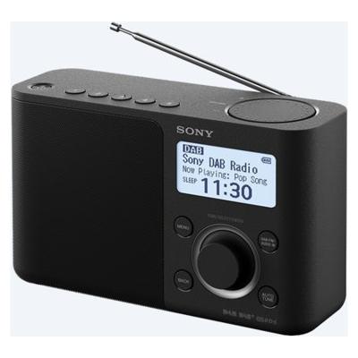 Sony XDR-S61D DAB draagbare radio Zwart