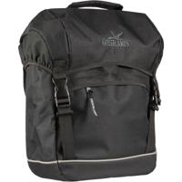 Greenlands urban travel extra large enkel zwart 25 liter - thumbnail