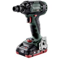Metabo SSW 18 LTX 300 BL 18V LiHD Accu slagmoersleutel set 2 x 4.0Ah accu in Koffer - 300Nm - 1/2" - koolborstelloos | 602395800 - 602395800 - thumbnail