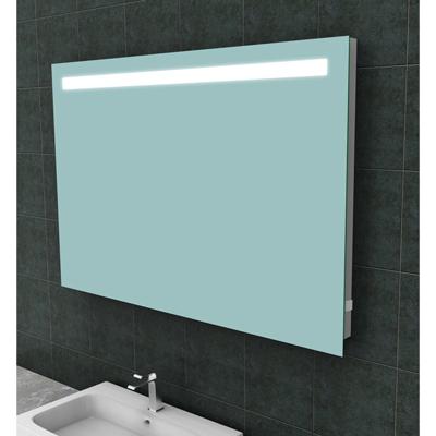 Tigris spiegel rechthoek met LED en stopcontact 120 x 80 cm