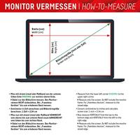 DISPLEX Privacy Safe Privacyfolie Laptop 39,6 cm (15,6) Beeldverhouding: 16:9 01763 Universal - thumbnail