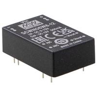 MEAN WELL DCWN06W8-12 DC/DC-converter 24 V -12 V -0.250 A 6 W Inhoud 1 stuk(s) - thumbnail