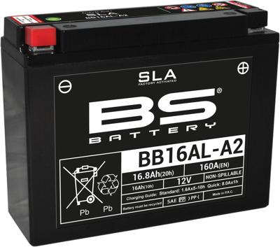 BS-BATTERY Batterij "bb16al-a2 battery bb16al-a2 bs sla