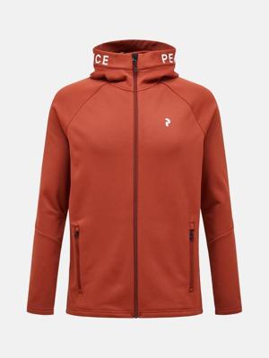 Peak Performance Rider Zip Hood Vest Heren Spiced S