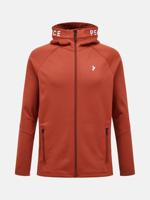 Peak Performance Rider Zip Hood Vest Heren Spiced S - thumbnail