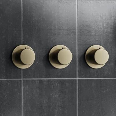 Thermostaatkraan Afbouwdeel AquaSplash Plus Geborsteld Messing Mat Goud Aquasplash Thermostaatkraan Afbouwdeel AquaSplash Plus Geborsteld Messing Mat Goud Aquasplash