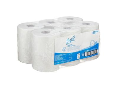 Scott handdoekrol Slimrol, 1-laags, 165 m per rol, pak van 6 rollen