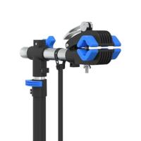Fietsreparatiestandaard inklapbaar 108-188 cm blauw staal - thumbnail
