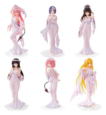 To Love-Ru Darkness Figures CHILLfigg Set 15th: Goddess Dress Ver. 16 cm Collection Blind Box (6)