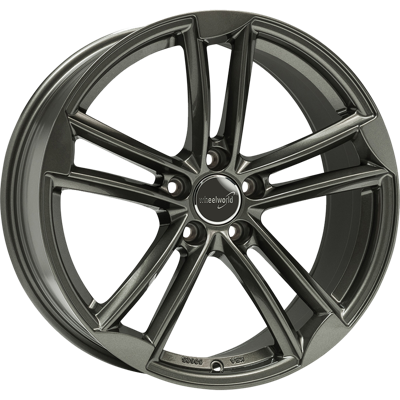 WHEELWORLD WH27 Donker antraciet WHEELWORLD WH27 Donker antraciet