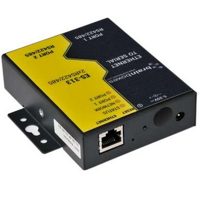 Brainboxes RS422/485 2-poorts Ethernet naar seriële adapter