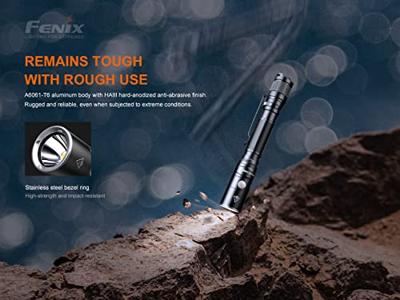 Fenix Light LD22 V2.0 Zaklamp werkt op Li-ion oplaadbare batterij of batterijgevoed LED 800 lm 220 h 96 g