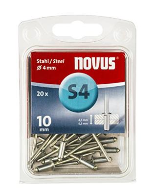Novus Blindklinknagel S4 X 10mm, Staal S4 | 20 stuks - 045-0036 045-0036