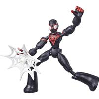 Marvel Spider Man Bend And Flex Miles Morales 15 cm actiefiguur - thumbnail