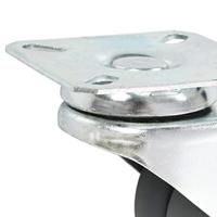 Zwenkwielen dubbel 4 st 50 mm - thumbnail