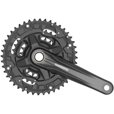Crankstel 6/7/8 speed Shimano Tourney FC-TY501 met 175mm crankarm 48 x 38 x 28T - zwart Crankstel 6/7/8 speed Shimano Tourney FC-TY501 met 175mm crankarm 48 x 38 x 28T - zwart