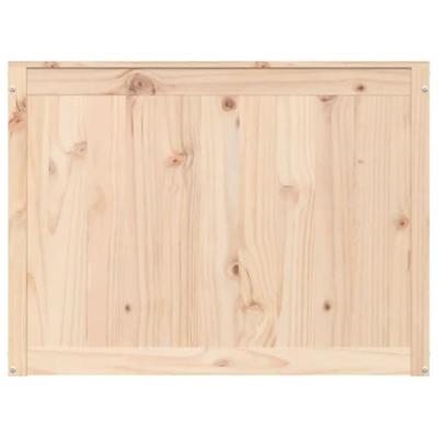 Wasmand 88,5x44x66 cm massief grenenhout