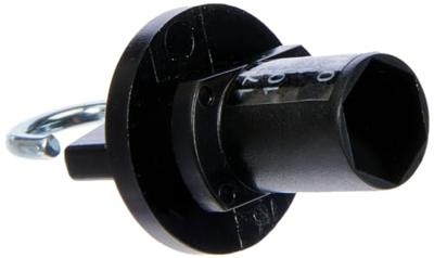 SLV 3-Fase adapterS-Track adapter met haak zwart - 175190 - thumbnail