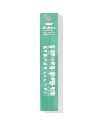 HEMA Raamstickers op rol 100x25cm huisjes