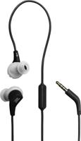 JBL Endurance Run 3 bedrade sporthoofdtelefoon met FlipHook & TwistLock-technologie, IP65 stofdicht en waterbestendig, JBL Pure Bass Sound, in-line microfoon en afstandsbediening, USB-C, zwart/grijs - thumbnail