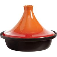 Cosy & Trendy Tajine Inductie - Zwart/Oranje - ø 25 cm - thumbnail