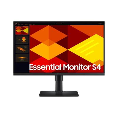 Samsung Professionele pc-monitor S40GD 27 inch, zwart, FHD 1920 x 1080, 100 Hz, IPS-paneel, HDMI, displaypoort, USB type A, draaibaar, kantelbaar, verstelbare voet, Eye Saver-modus, LS27D402GAUXEN