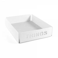 Trendform Bijzettafel dienblad - Dingen - Wit - thumbnail