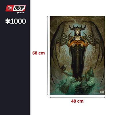 Diablo IV Gaming Puzzle Lilith (1000 pieces)