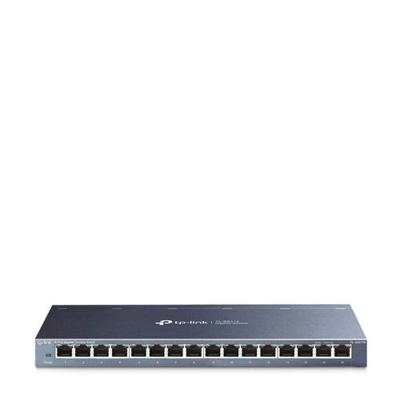 TP-Link TL-SG116 16-Port Gigabit Desktop Switch Switch Zwart - thumbnail