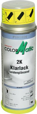 COLORMatic blanke lak clear paint 2k semi-gloss 200 ml