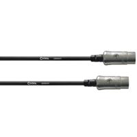 Cordial MIDI Verbindingskabel [1x XLR-stekker 5-polig - 1x XLR-stekker 5-polig] 0.60 m Zwart - thumbnail