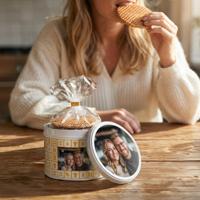 Stroopwafels in gepersonaliseerd blik - Rond - thumbnail