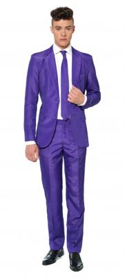 Suitmeister Maatpak Solid Paars Heren