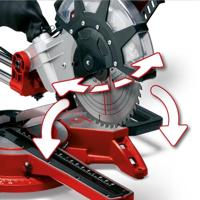 Einhell TC-SM 2534/1 Dual Afkort-, kap- en verstekzaag 250 mm 2100 W - thumbnail