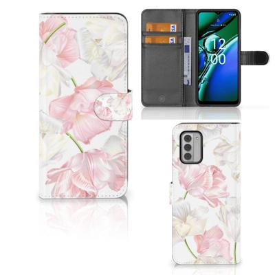 Nokia G42 Hoesje Lovely Flowers Nokia G42 Hoesje Lovely Flowers