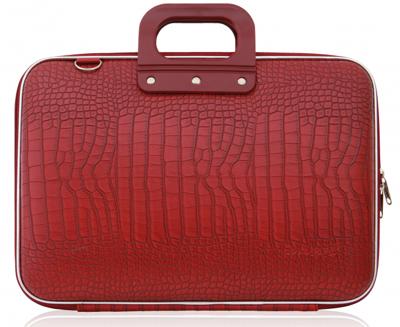 Bombata laptoptas Cocco 43 x 33 cm kunstleer rood 2-delig
