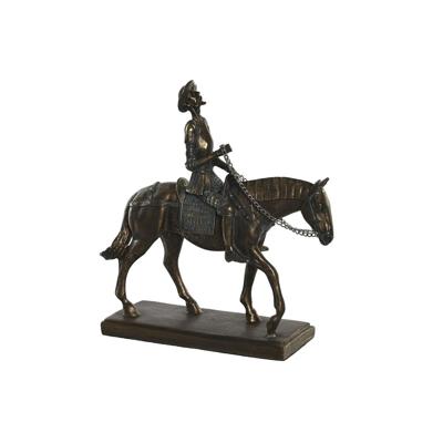 Decoratieve figuren DKD Home Decor 20 x 7 x 22 cm Paard Koper