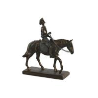Decoratieve figuren DKD Home Decor 20 x 7 x 22 cm Paard Koper - thumbnail